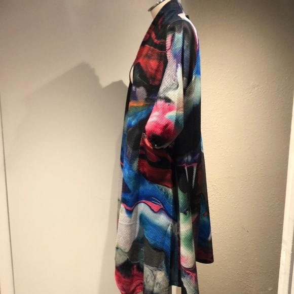 Radzoli Multicolor Abstract Jacket - Picture 5 of 12